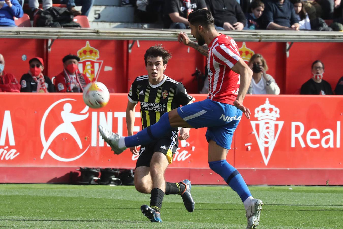 Fotos: Las mejores jugadas del Sporting - Zaragoza