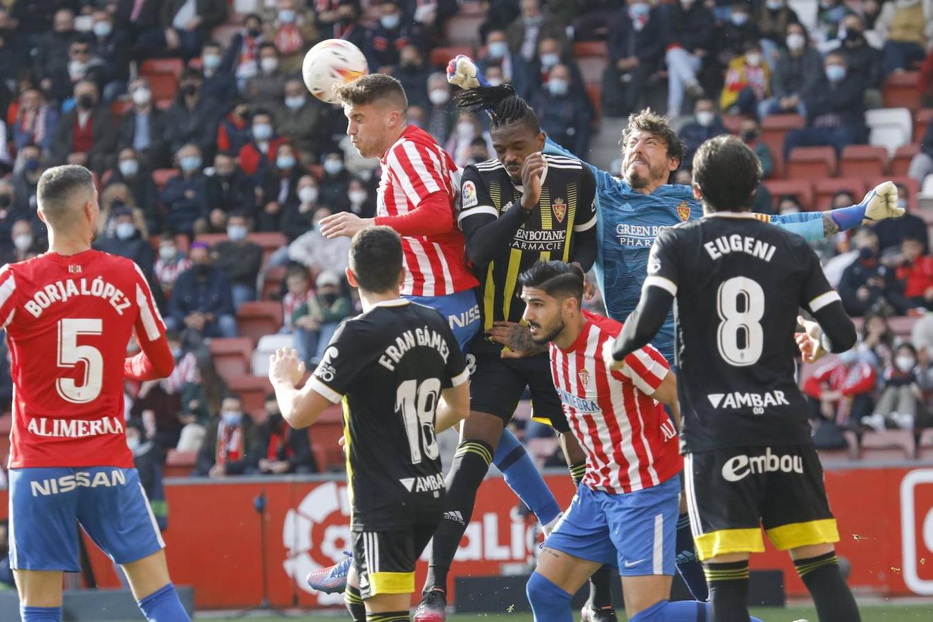 Fotos: Las mejores jugadas del Sporting - Zaragoza