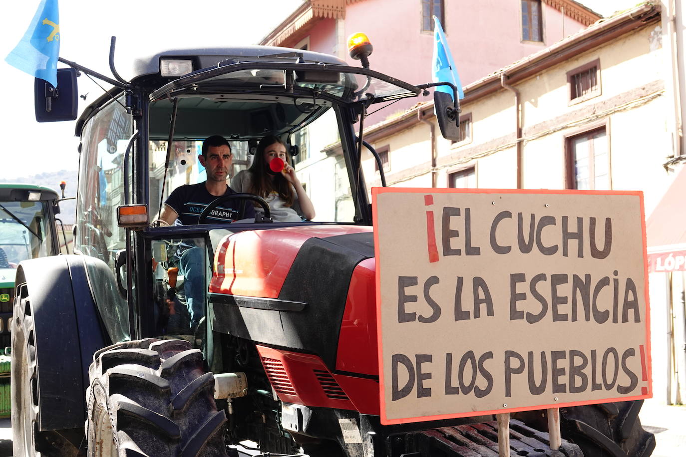 «Lucharemos por un futuro digno para los ganaderos, esto acaba de empezar»