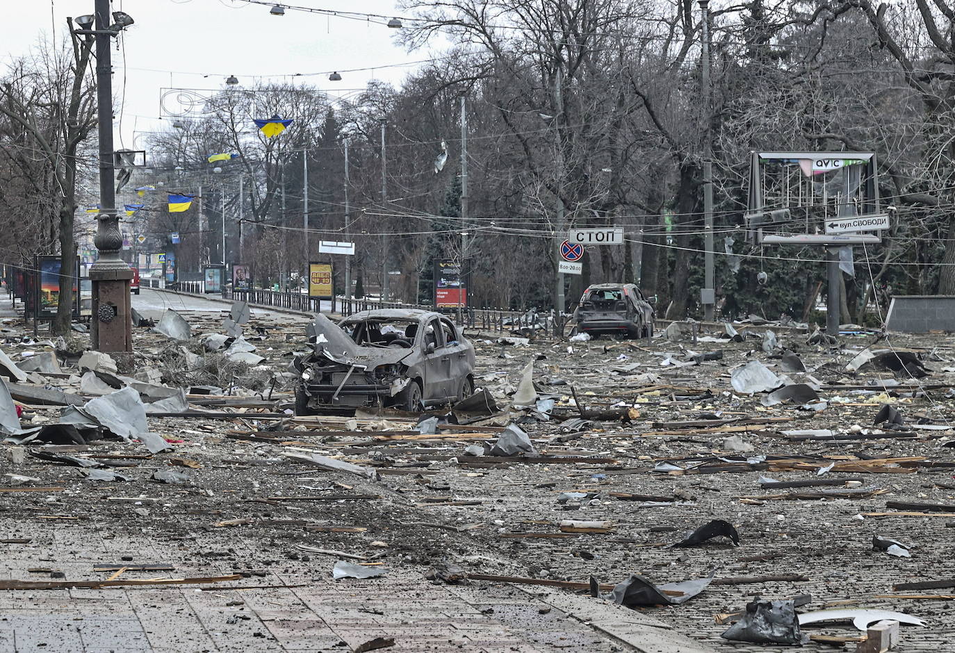 Fotos: El sexto día de invasión rusa a Ucrania, en imágenes