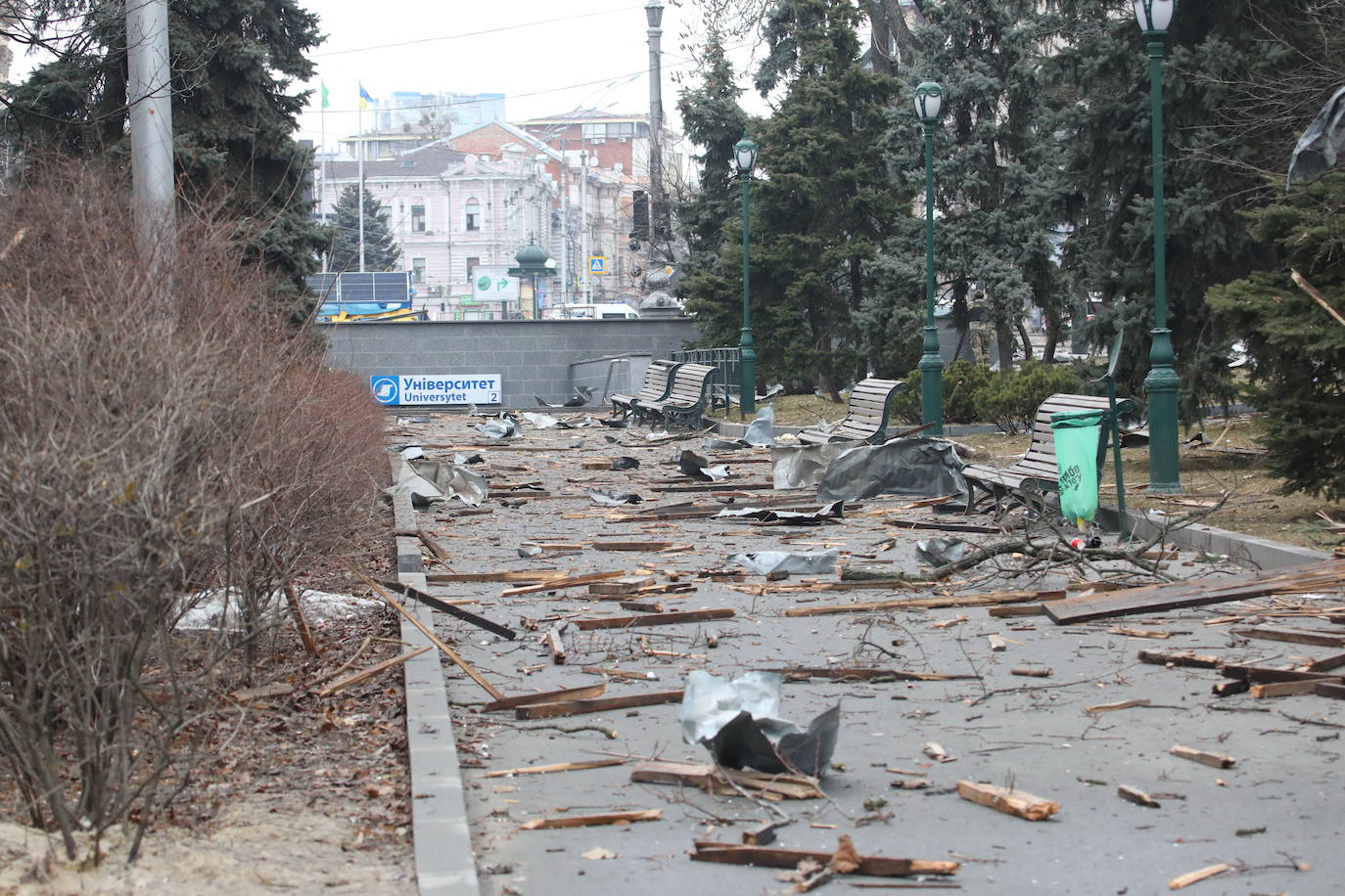 Fotos: El sexto día de invasión rusa a Ucrania, en imágenes