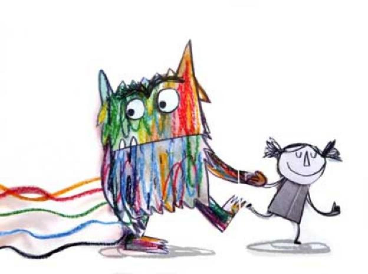 'El mostruu de colores', d'Ana Llenas. 