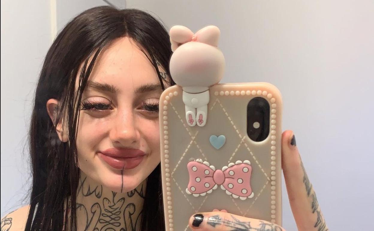 La artista fallece a los 22 años. 