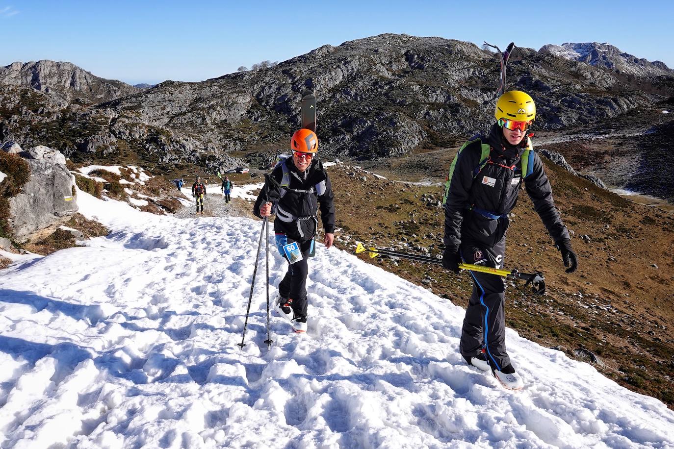 La carrera de esquí de montaña reúne este fin de semana a 120 participantes de toda España y Europa en el macizo de Andara, en los Picos