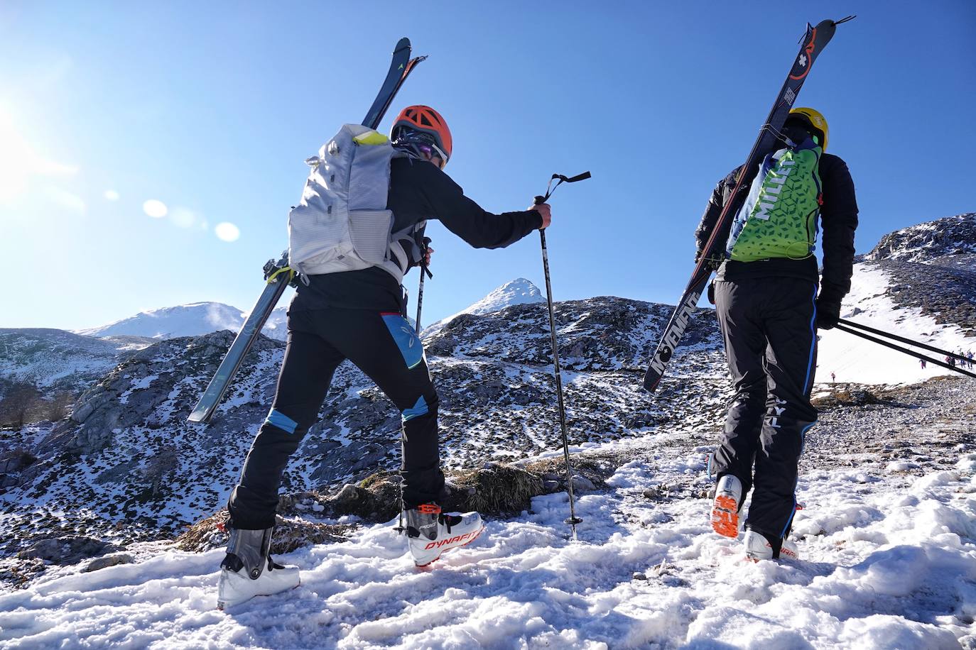 La carrera de esquí de montaña reúne este fin de semana a 120 participantes de toda España y Europa en el macizo de Andara, en los Picos