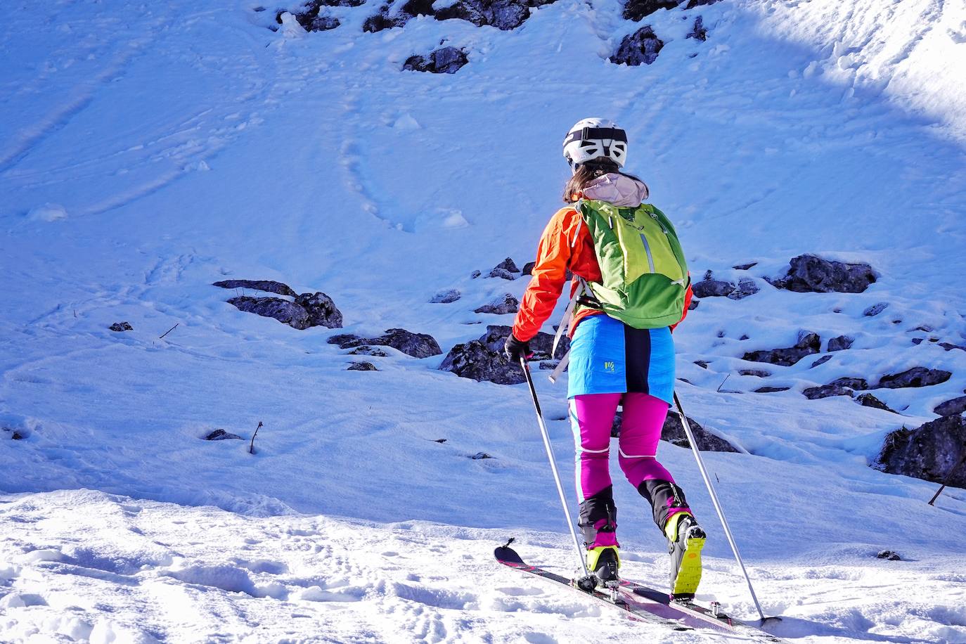 La carrera de esquí de montaña reúne este fin de semana a 120 participantes de toda España y Europa en el macizo de Andara, en los Picos