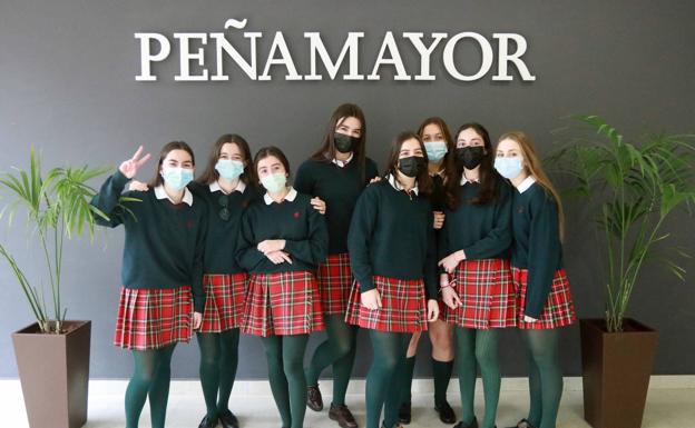 Las alumnas del Colegio de Fomento Peñamayor