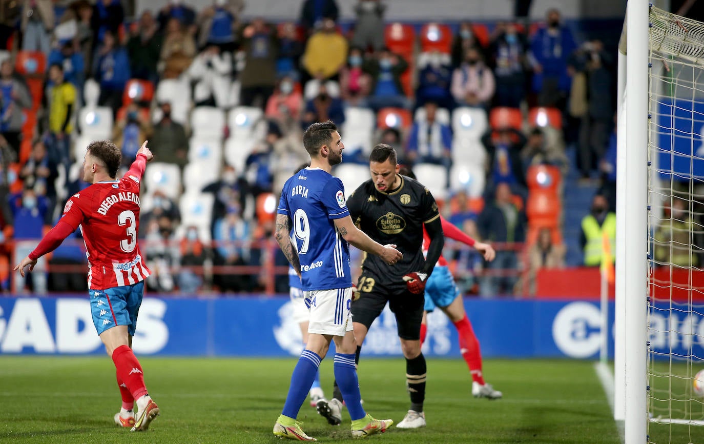 Fotos: Las mejores imágenes del Lugo - Real Oviedo