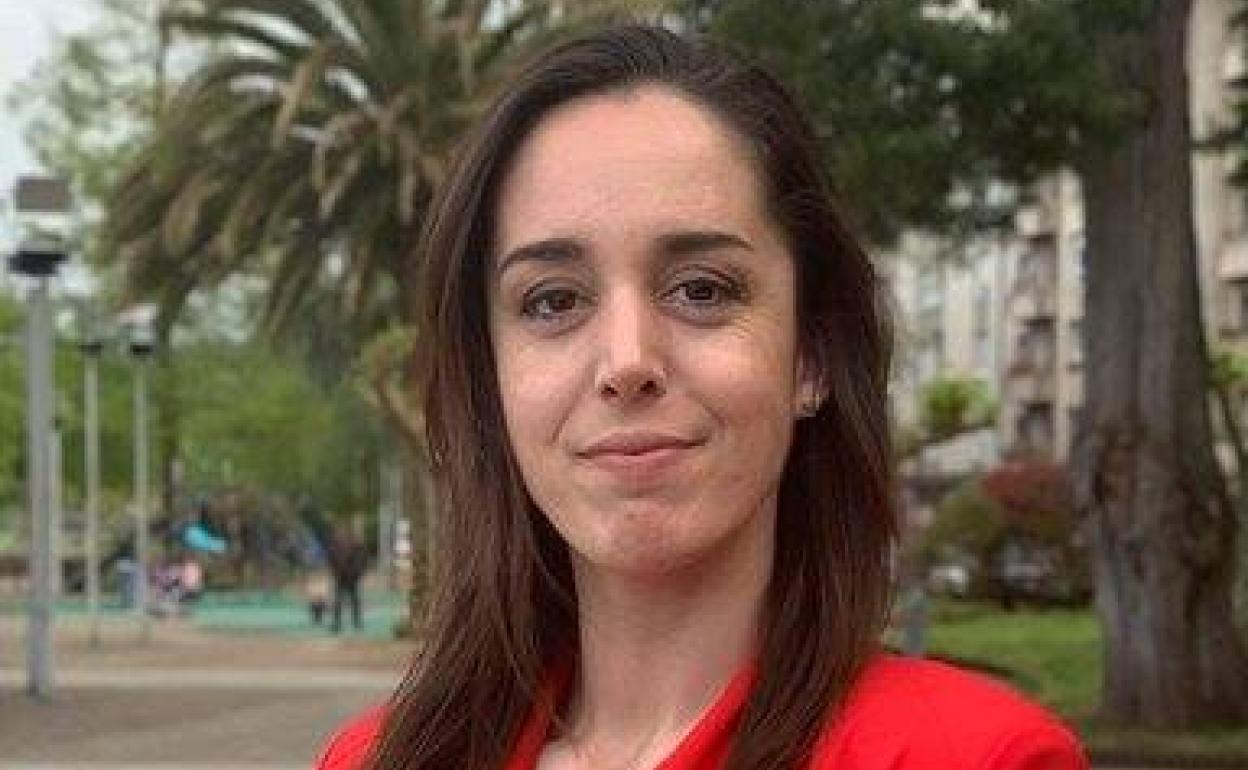 Silvia Iglesias, edil de Izquierda Unida en Parres. 