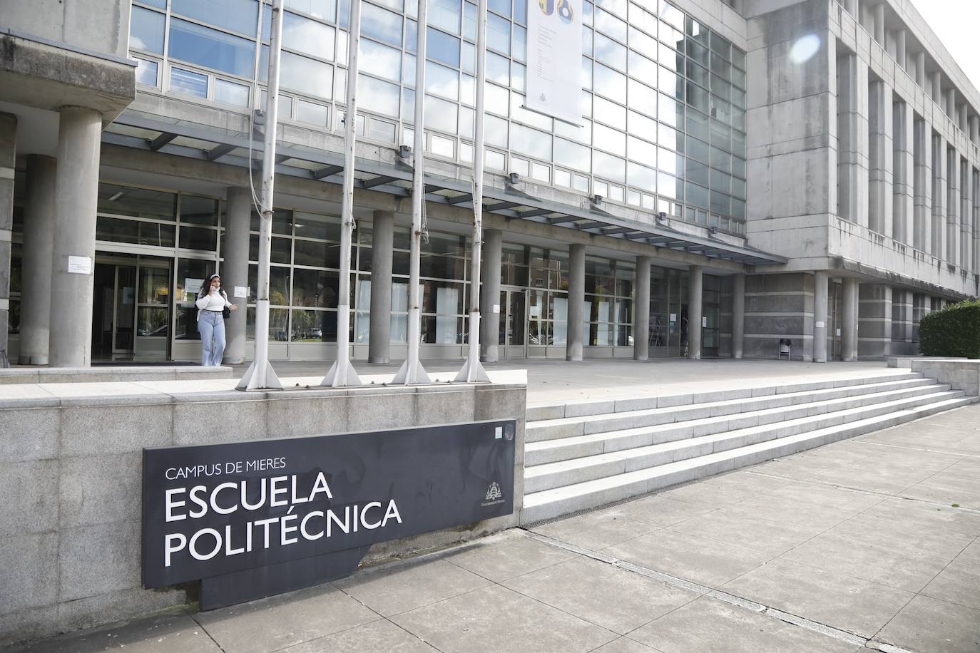 Escuela Politécnica en el campus de Mieres en una imagen de archivo. 