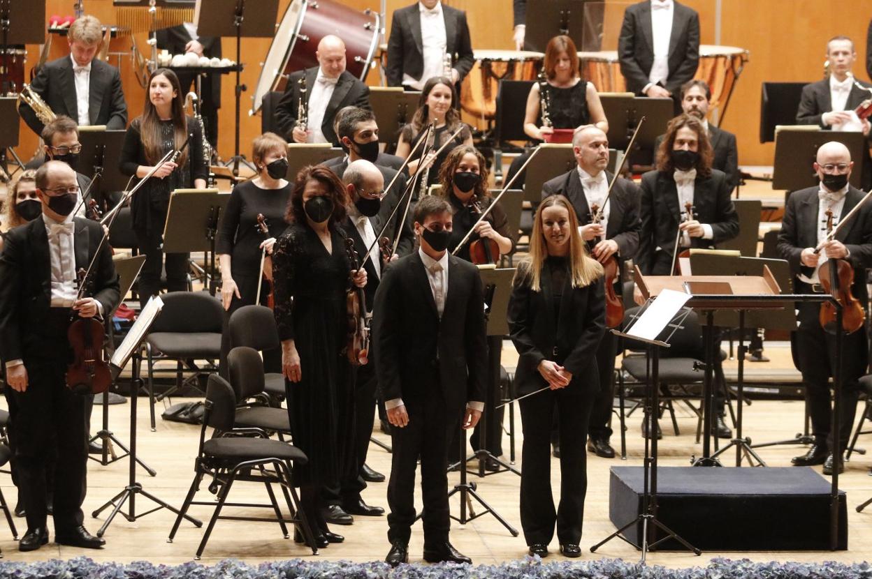 El recital de anoche en el Auditorio estuvo dirigido por Isabel Rubio. 