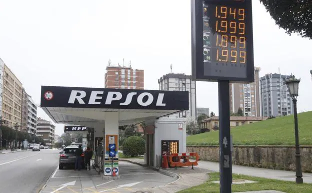 El precio del gasóleo vuelve a marcar otro máximo en Asturias