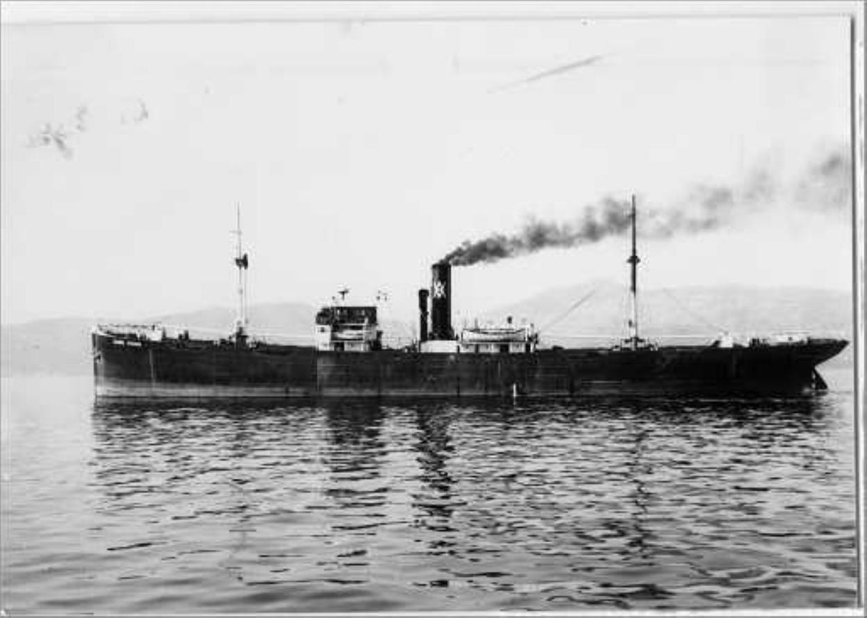 El vapor 'Cabo Prior'.