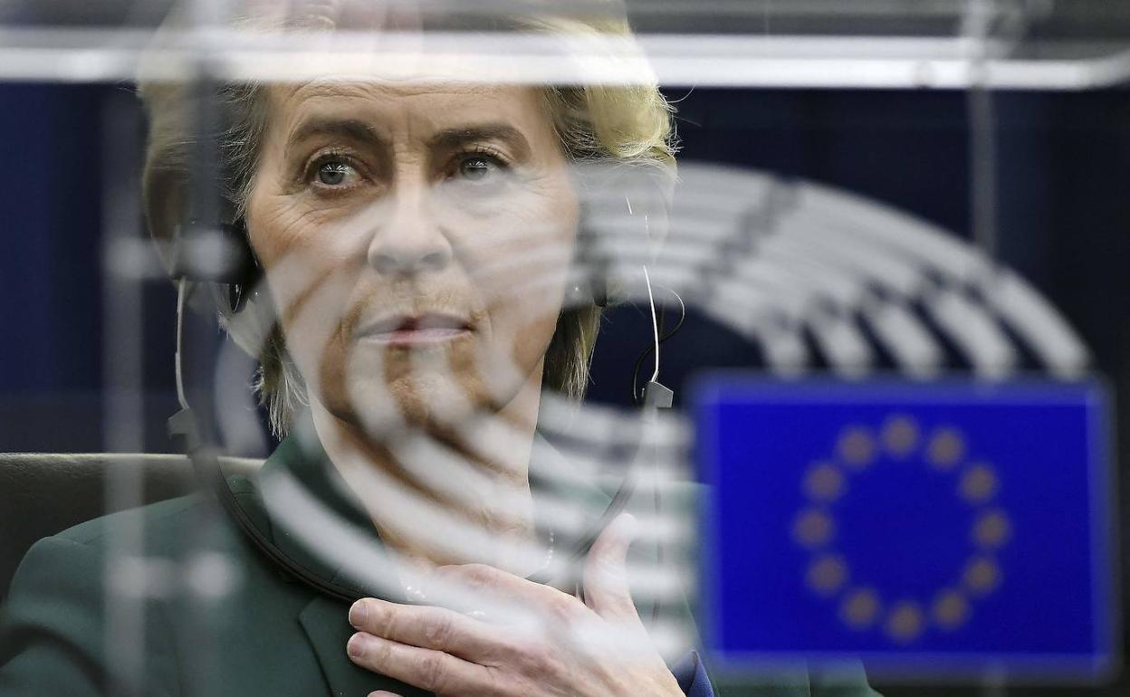 Ursula Von der Leyen, presidenta de la Comisión Europea.