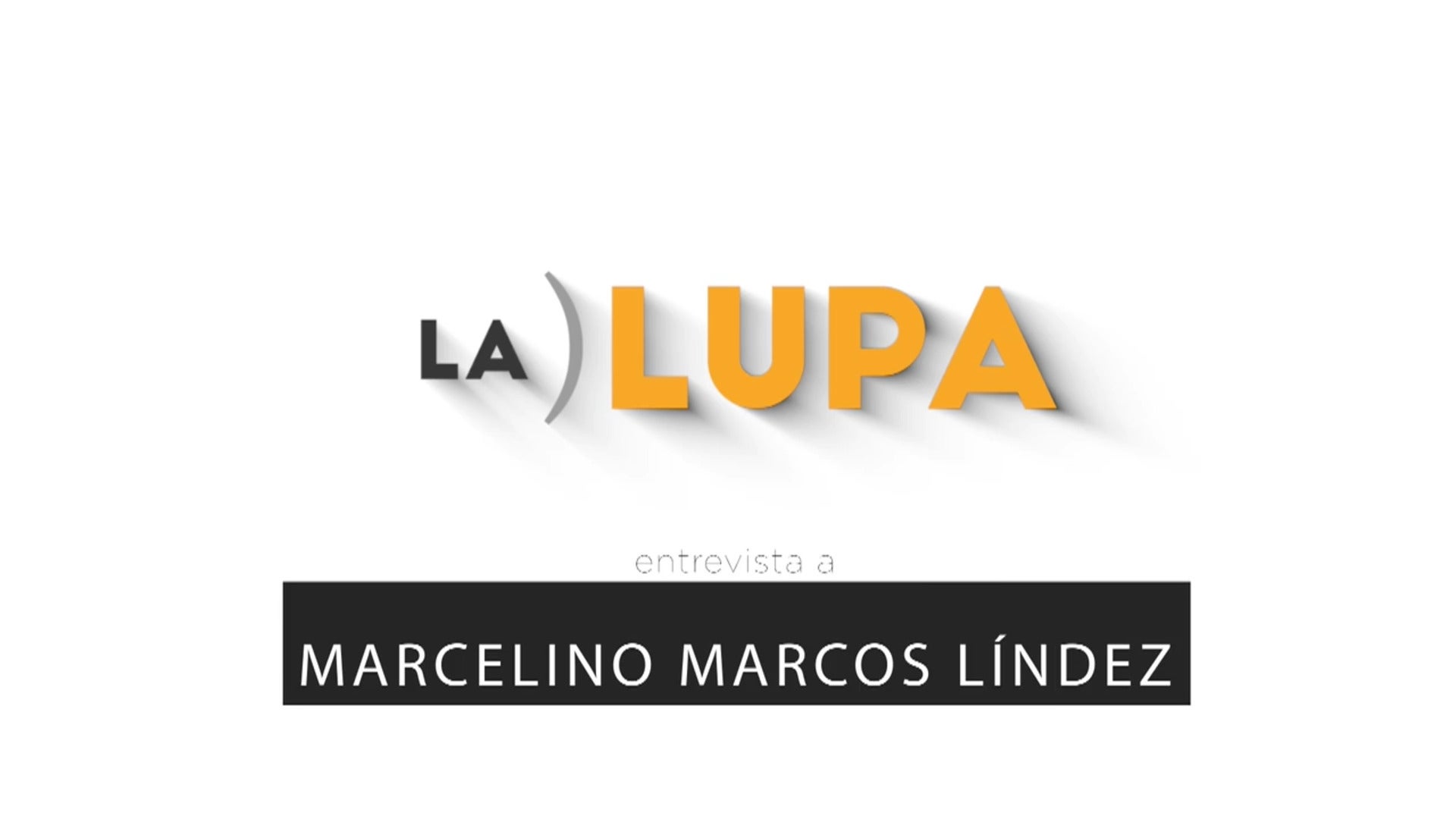 Marcelino Marcos Líndez, presidente de la Junta General del Principado, en 'La Lupa'