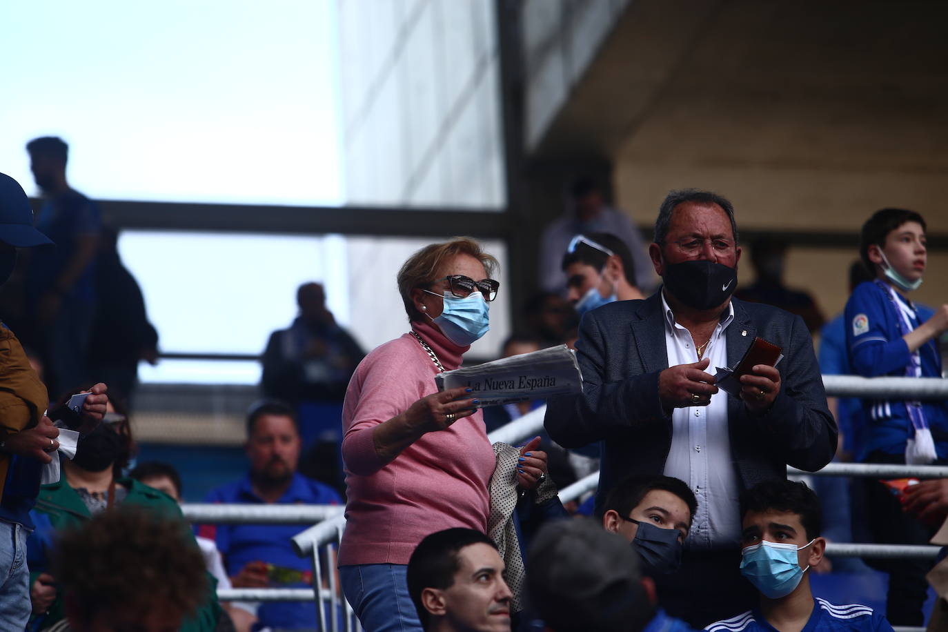 El conjunto azul se llevó la victoria en el Carlos Tartiere gracias a un gol de Bastón.