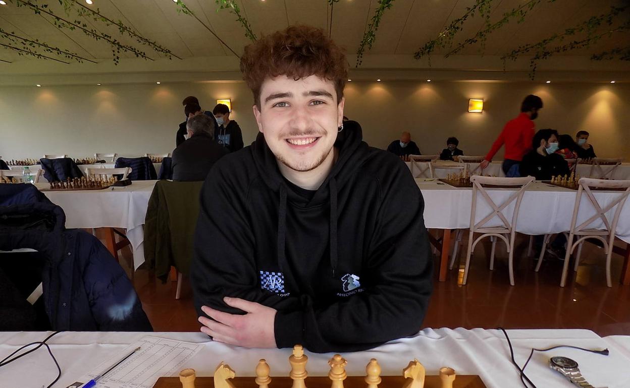 Samuel García, campeón de Asturias absoluto. 