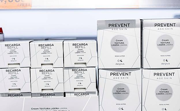 Los nuevos envases recargables.