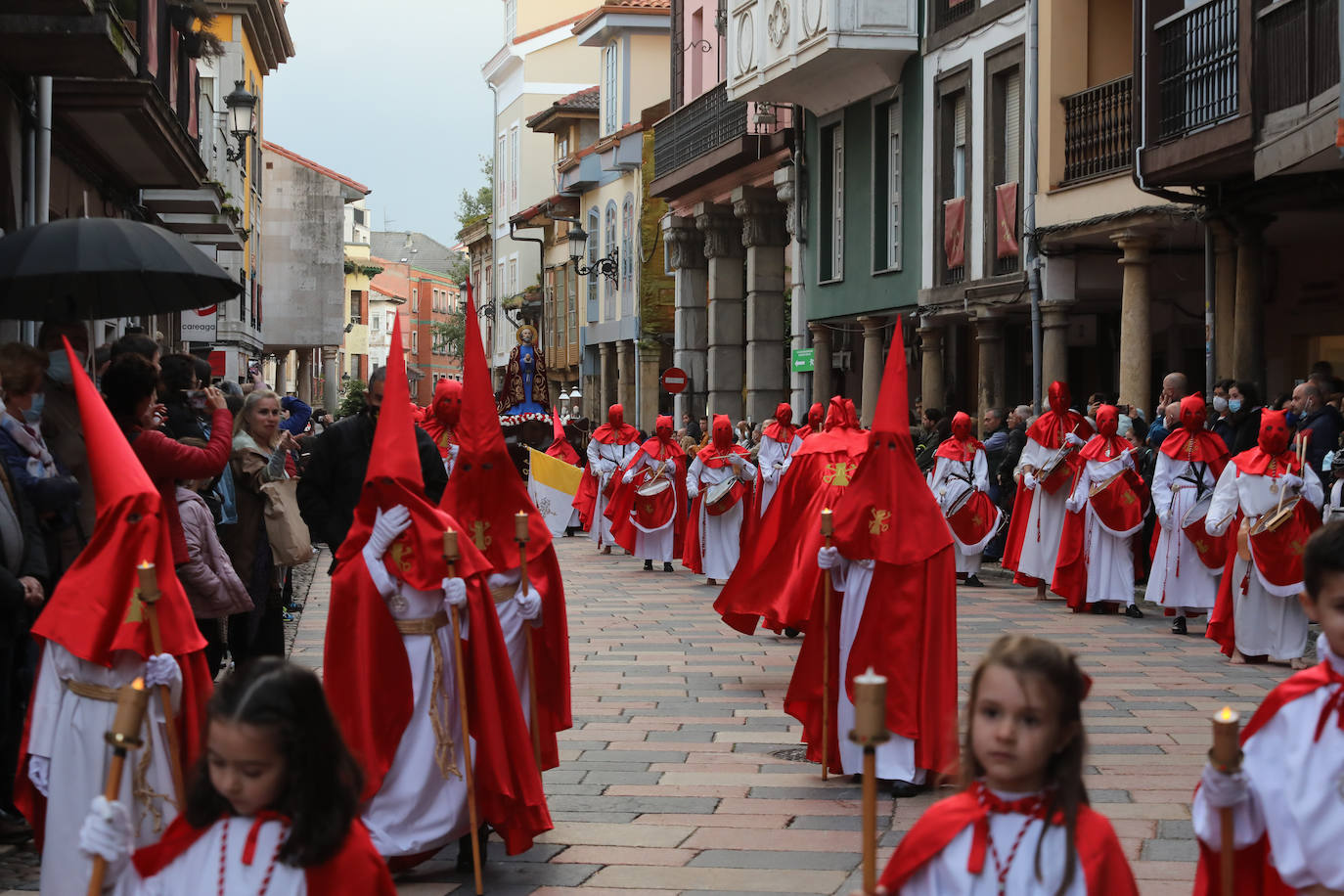 Fotos: Los rapacinos emocionan en Rivero y Camposagrado