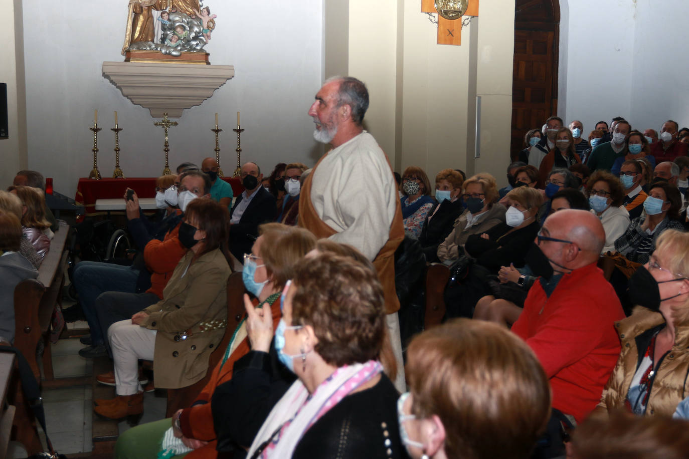 La Última Cena, la oración en el huerto y el Sanedrín abren una recreación con más de doscientos figurantes y actores