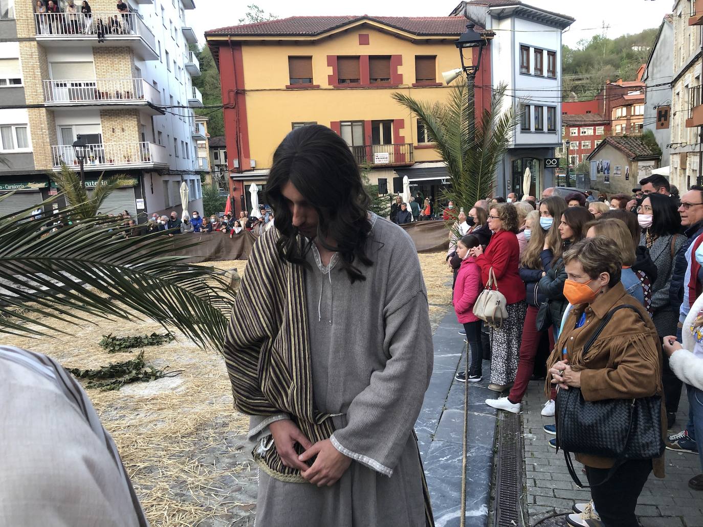 La Última Cena, la oración en el huerto y el Sanedrín abren una recreación con más de doscientos figurantes y actores