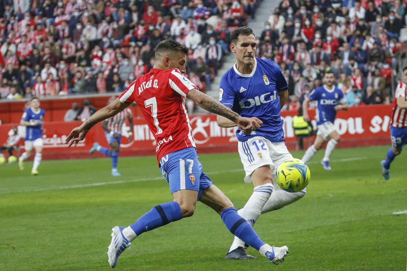 Fotos: Las mejores jugadas del Sporting - Oviedo