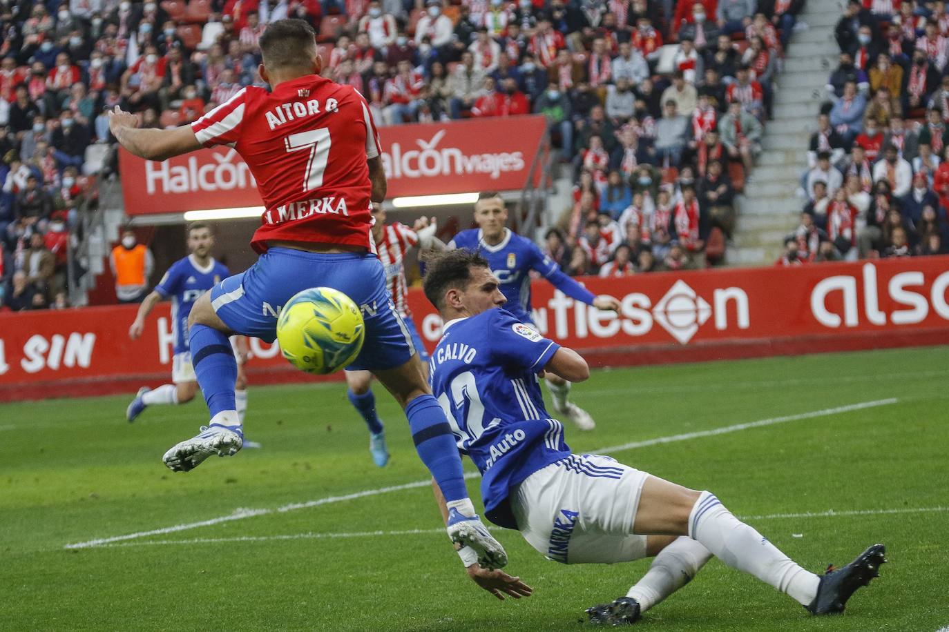 Fotos: Las mejores jugadas del Sporting - Oviedo