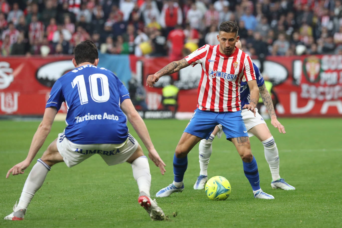 Fotos: Las mejores jugadas del Sporting - Oviedo