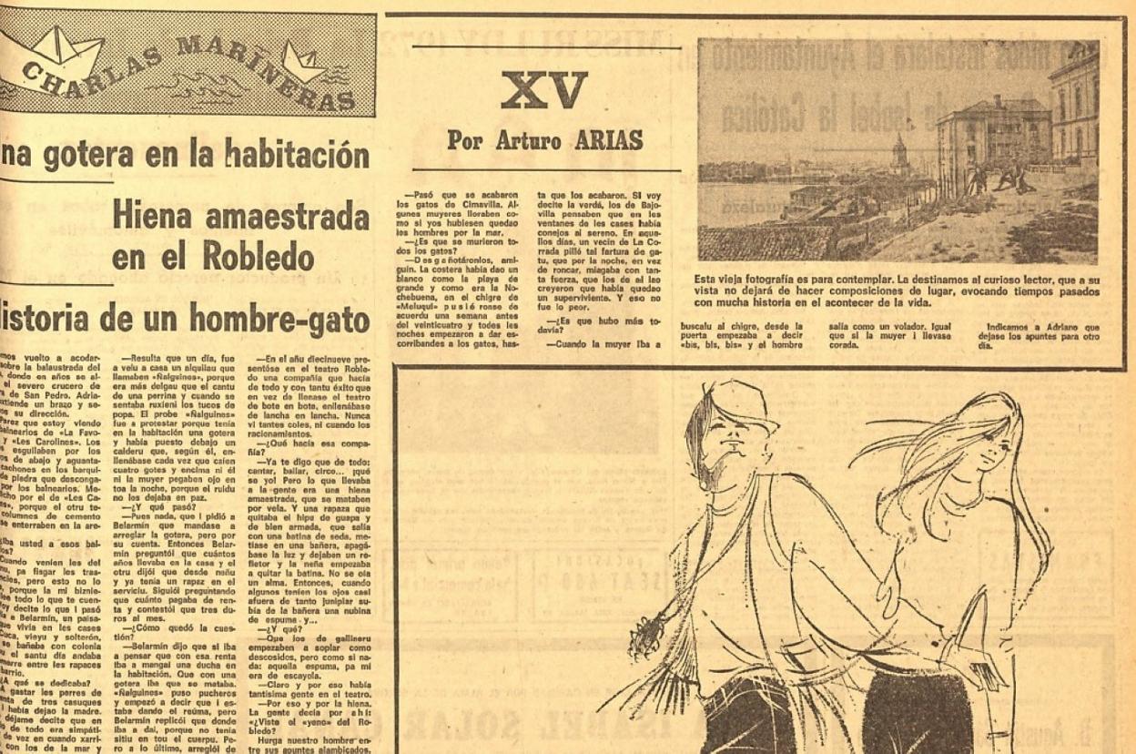 Lo contó Arturo Arias en sus 'Charlas Marineras'.