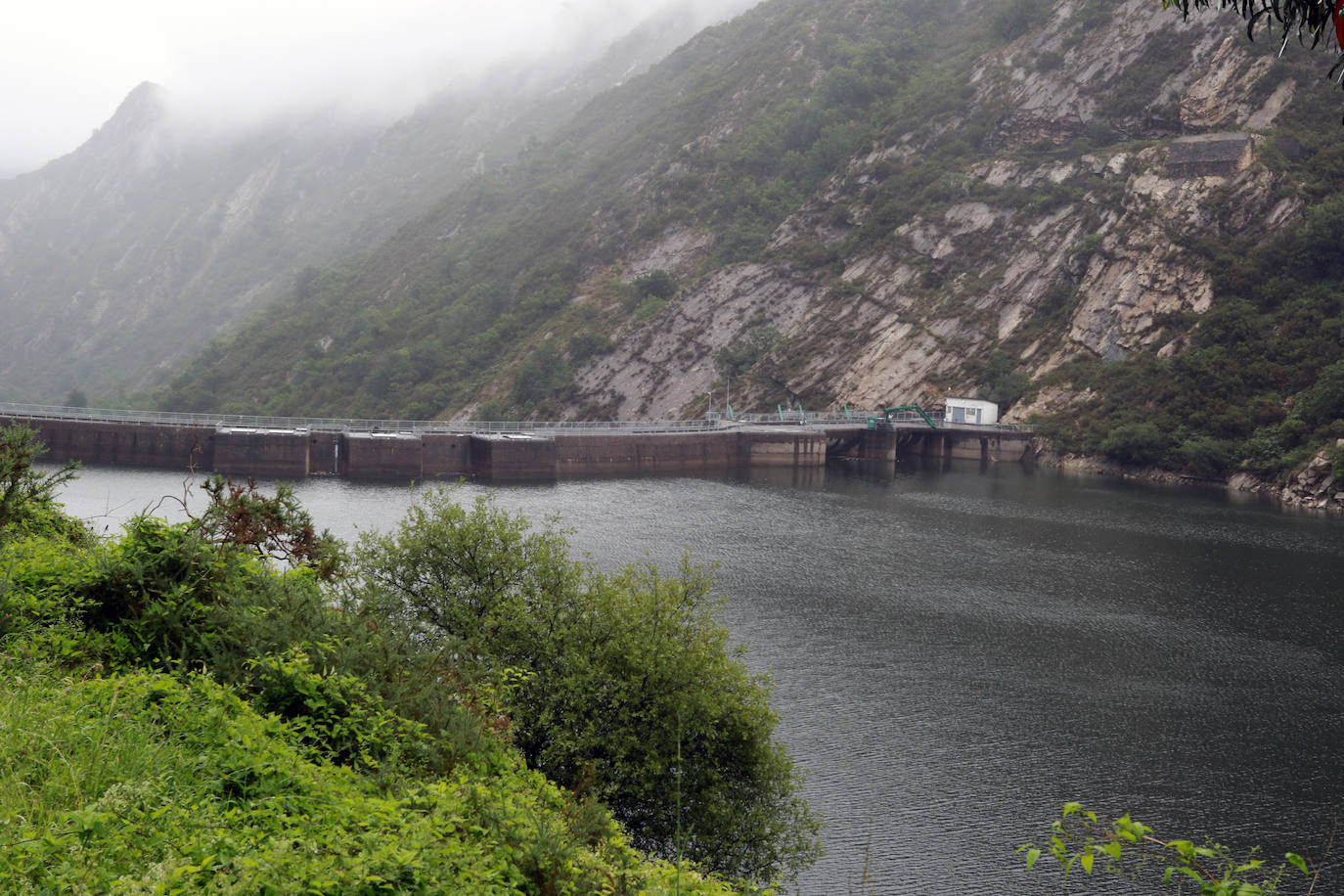 Embalse de Soto de la Barca.