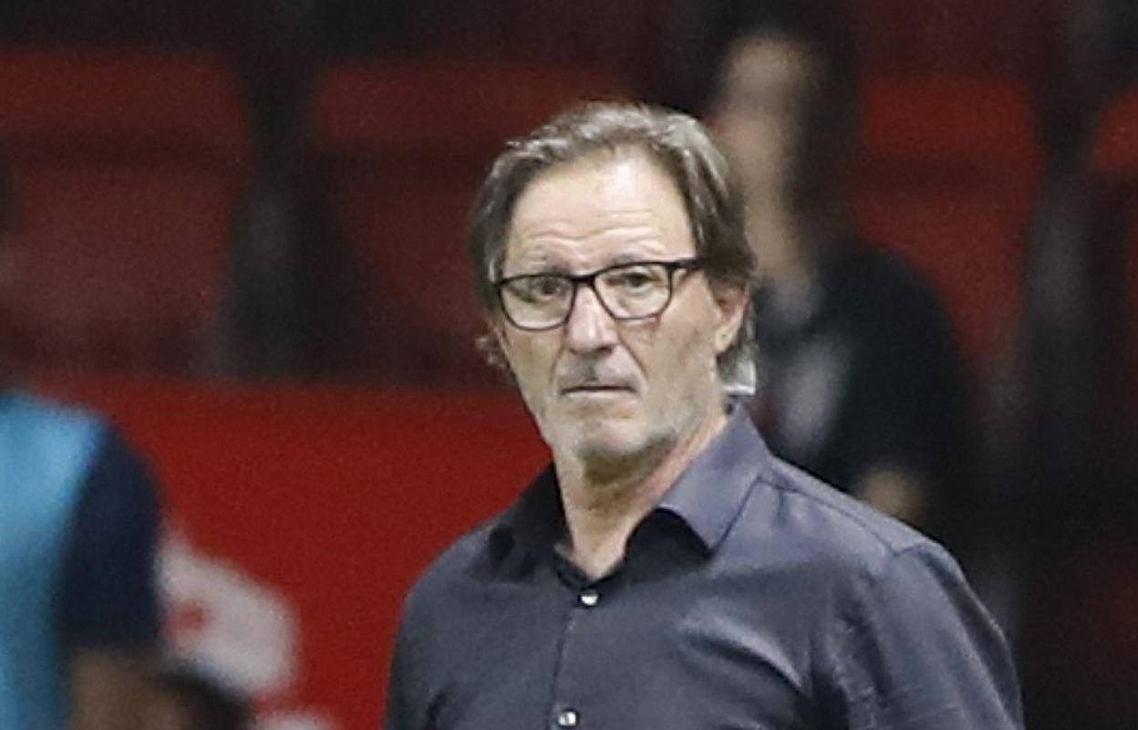 Anquela, durante un partido de fútbol reciente.