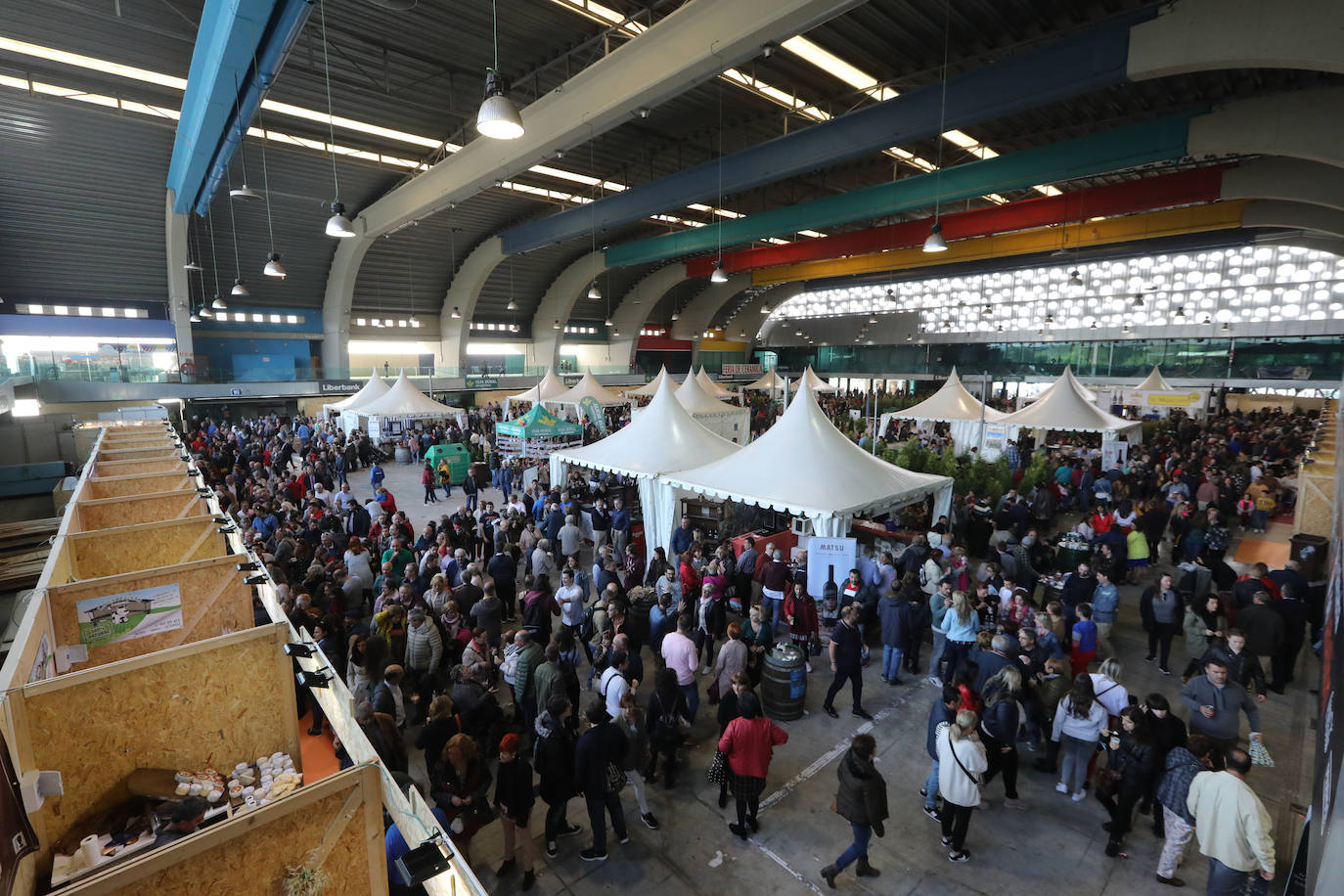 Última ediciónde la feria, que se celebró en el Pabellón de La Magdalena. 