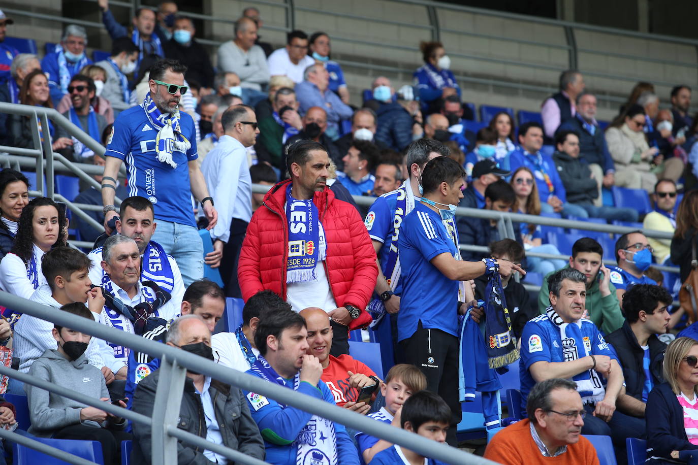 Fotos: ¿Estuviste en el Real Oviedo - Mirandés? ¡Búscate!