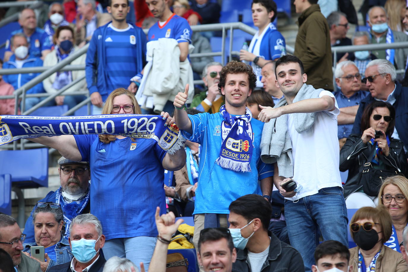 Fotos: ¿Estuviste en el Real Oviedo - Mirandés? ¡Búscate!