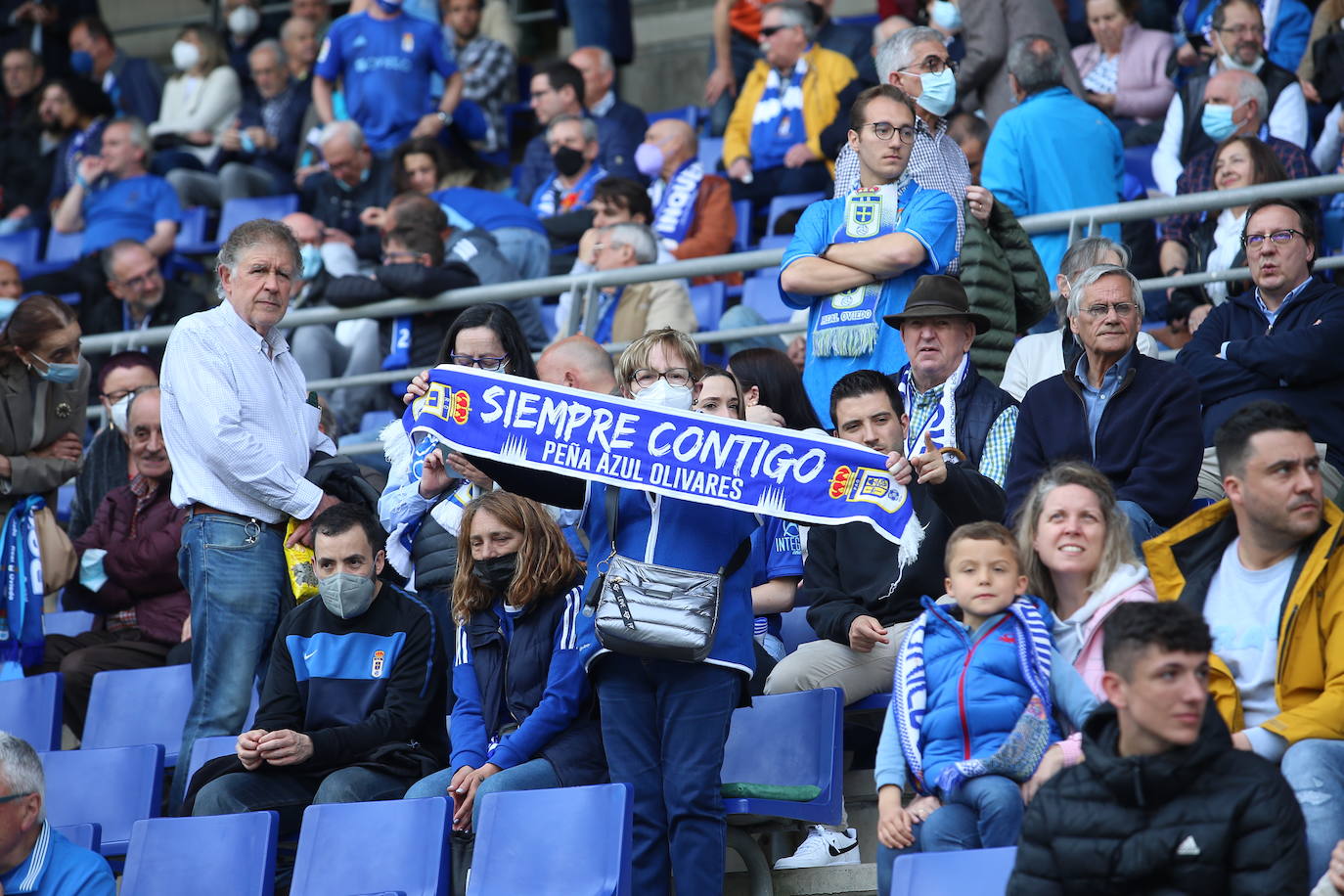 Fotos: ¿Estuviste en el Real Oviedo - Mirandés? ¡Búscate!