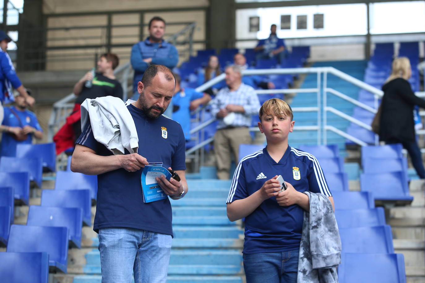 Fotos: ¿Estuviste en el Real Oviedo - Mirandés? ¡Búscate!