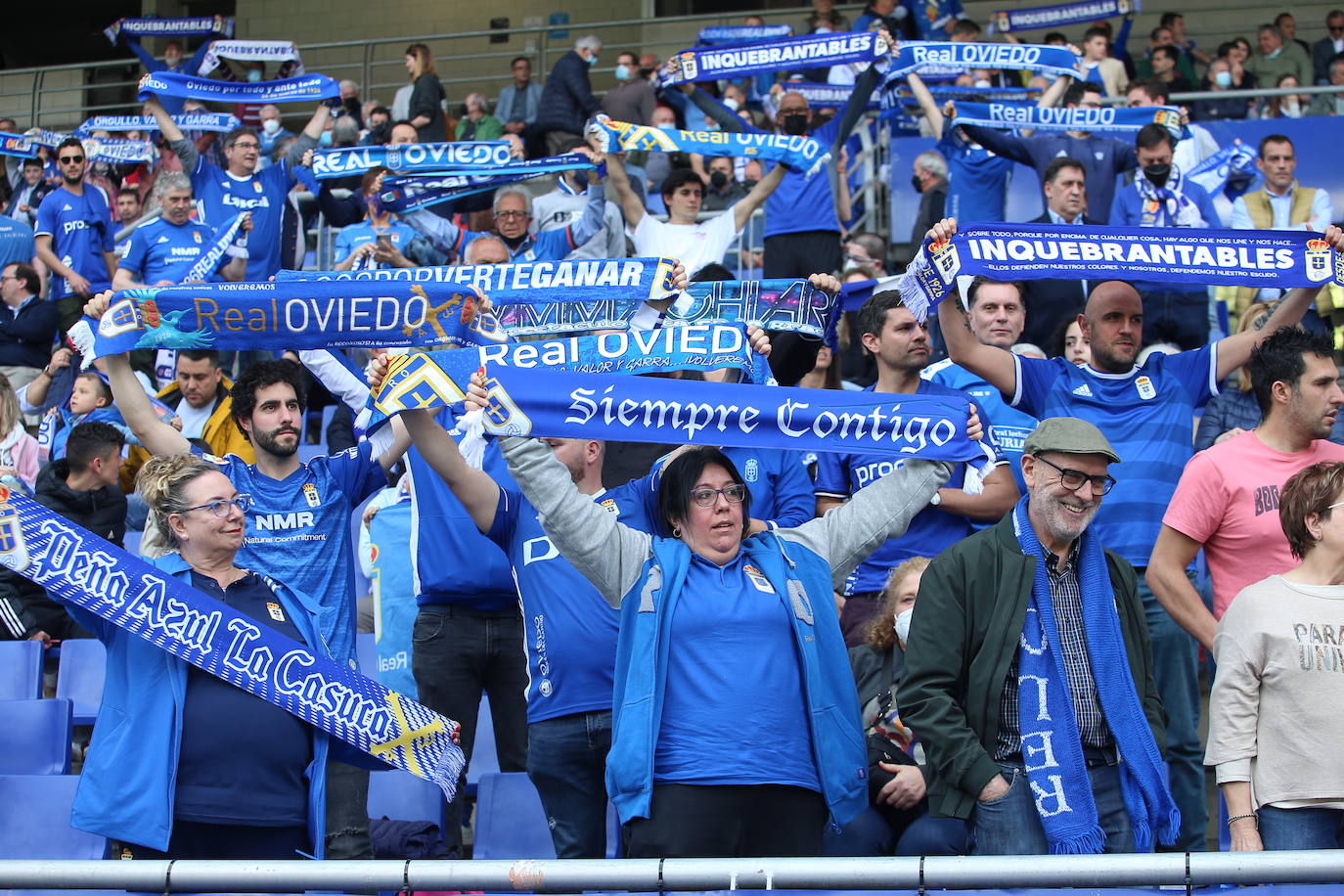 Fotos: ¿Estuviste en el Real Oviedo - Mirandés? ¡Búscate!