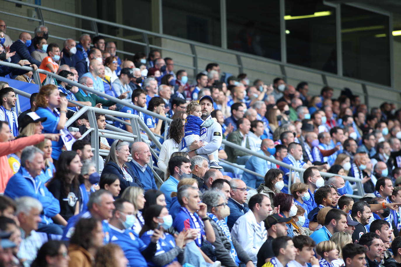 Fotos: ¿Estuviste en el Real Oviedo - Mirandés? ¡Búscate!