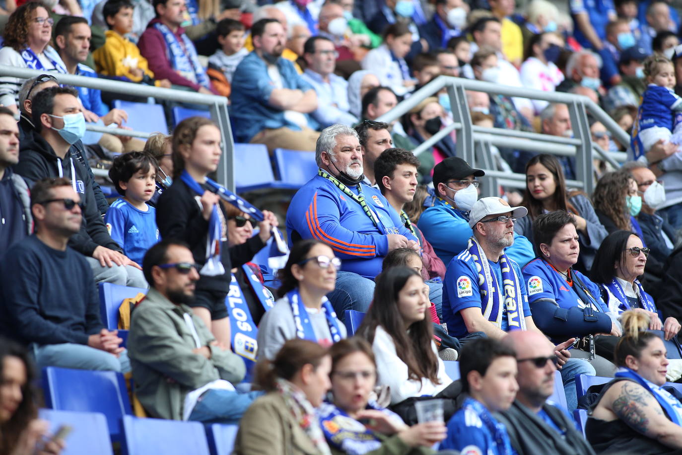 Fotos: ¿Estuviste en el Real Oviedo - Mirandés? ¡Búscate!