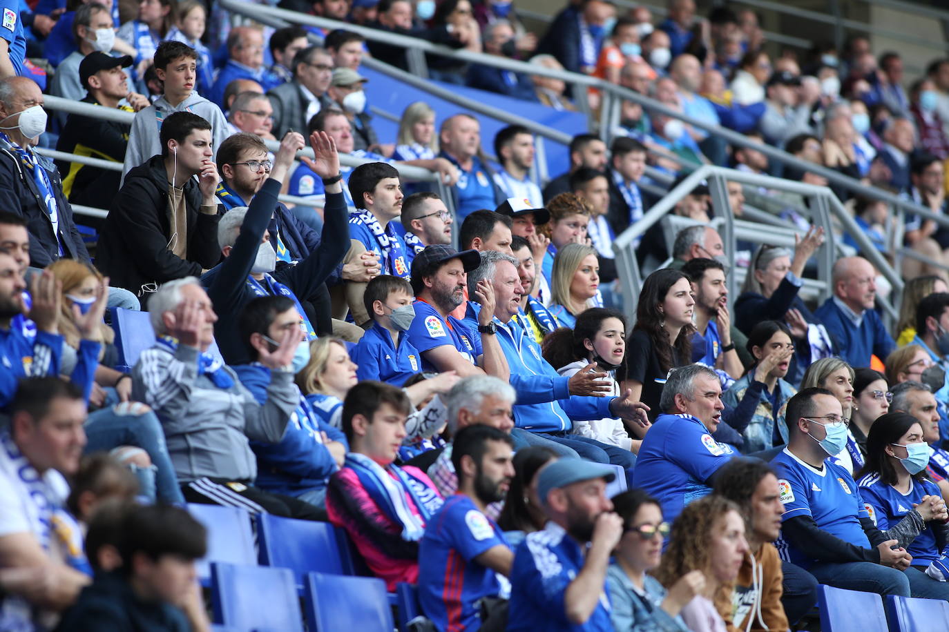 Fotos: ¿Estuviste en el Real Oviedo - Mirandés? ¡Búscate!