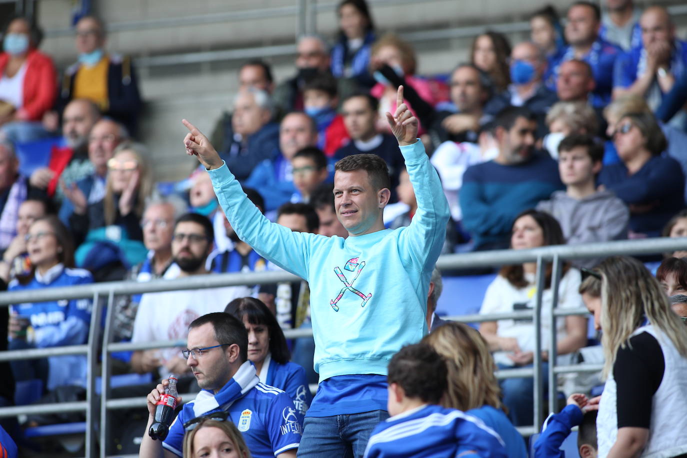 Fotos: ¿Estuviste en el Real Oviedo - Mirandés? ¡Búscate!