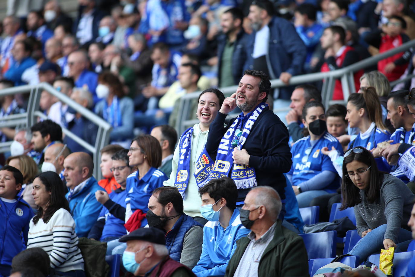 Fotos: ¿Estuviste en el Real Oviedo - Mirandés? ¡Búscate!