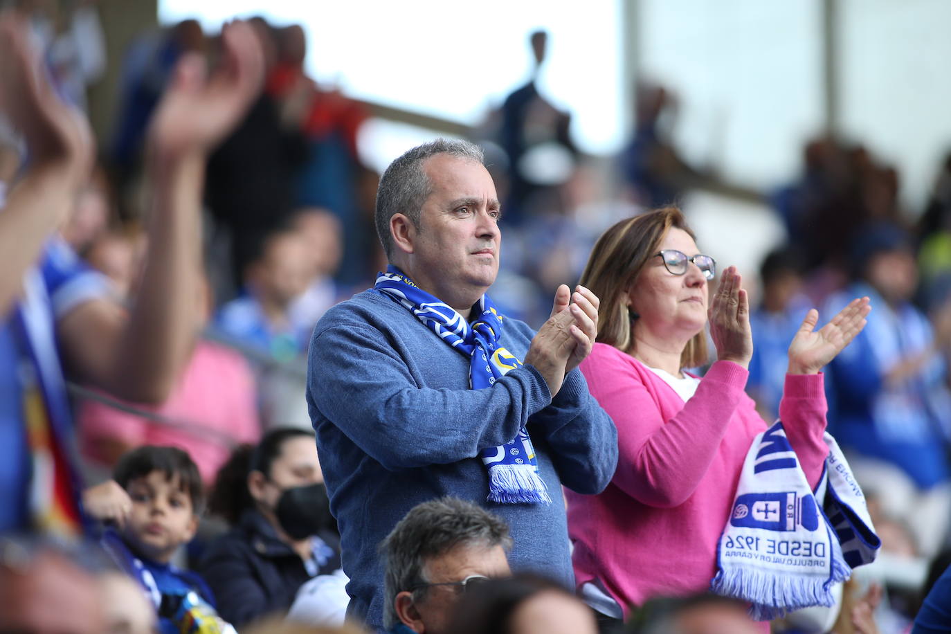 Fotos: ¿Estuviste en el Real Oviedo - Mirandés? ¡Búscate!