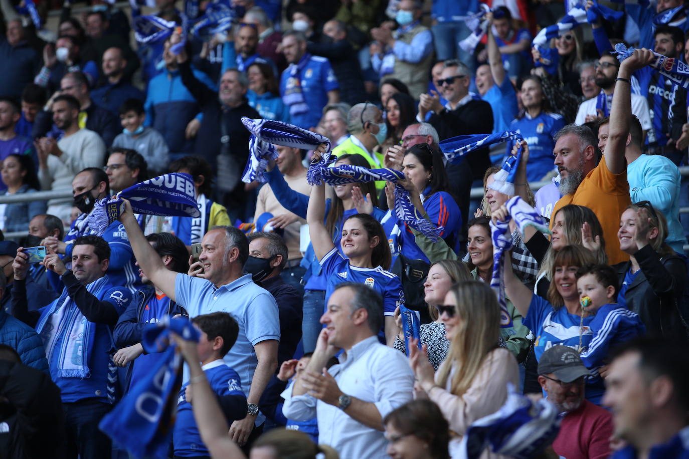 Fotos: ¿Estuviste en el Real Oviedo - Mirandés? ¡Búscate!