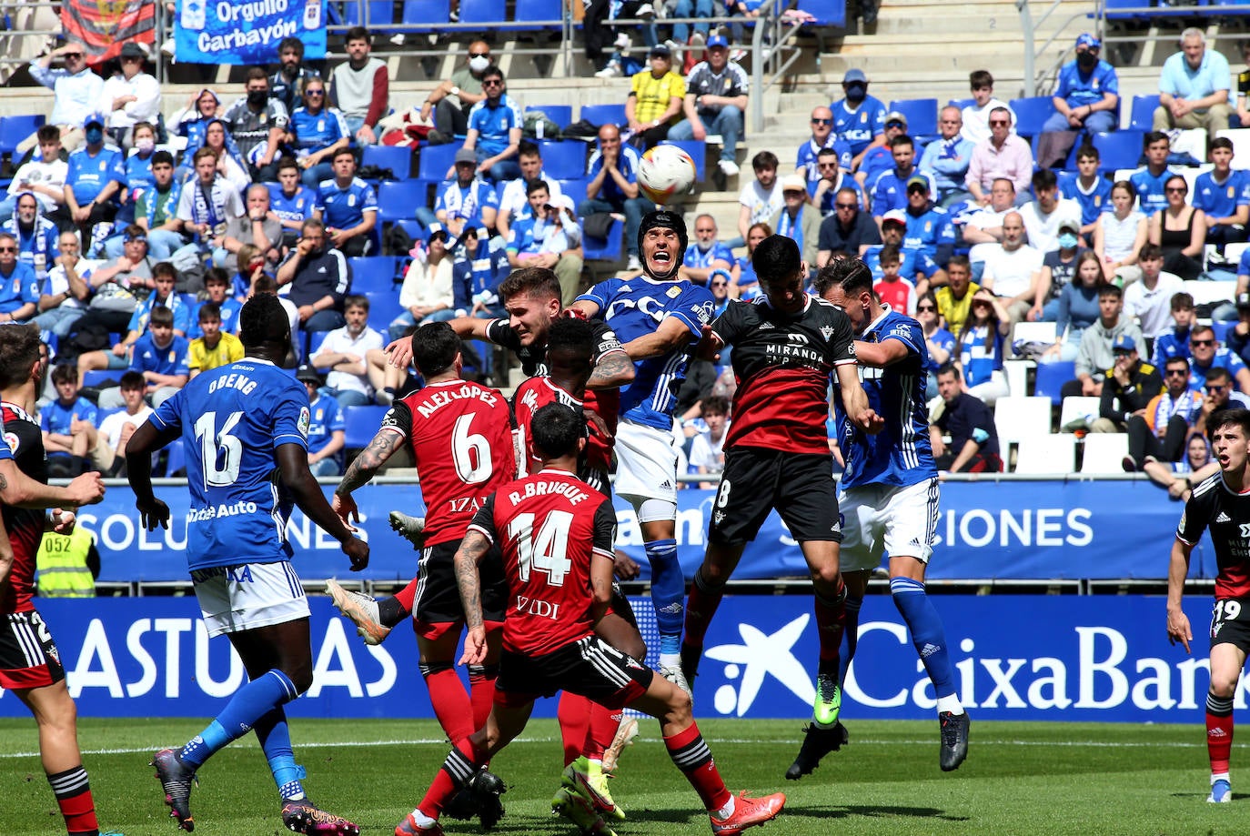 Fotos: Las mejores imágenes del Real Oviedo - Mirandés