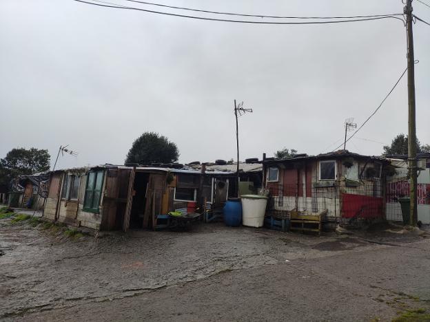 Un millar de personas viven en chabolas o en condiciones de infravivienda en Asturias