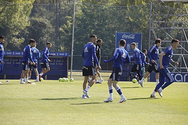 Luismi trabaja entre algodones a falta de un único entrenamiento
