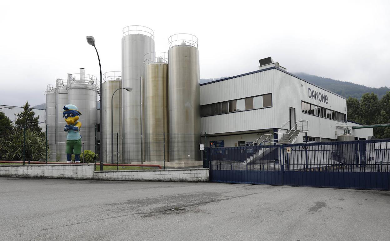 Planta de Danone en la localidad de Salas. 