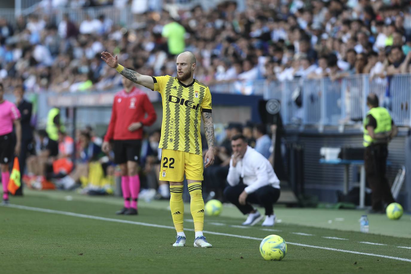 Fotos: Las mejores imágenes del Málaga - Oviedo