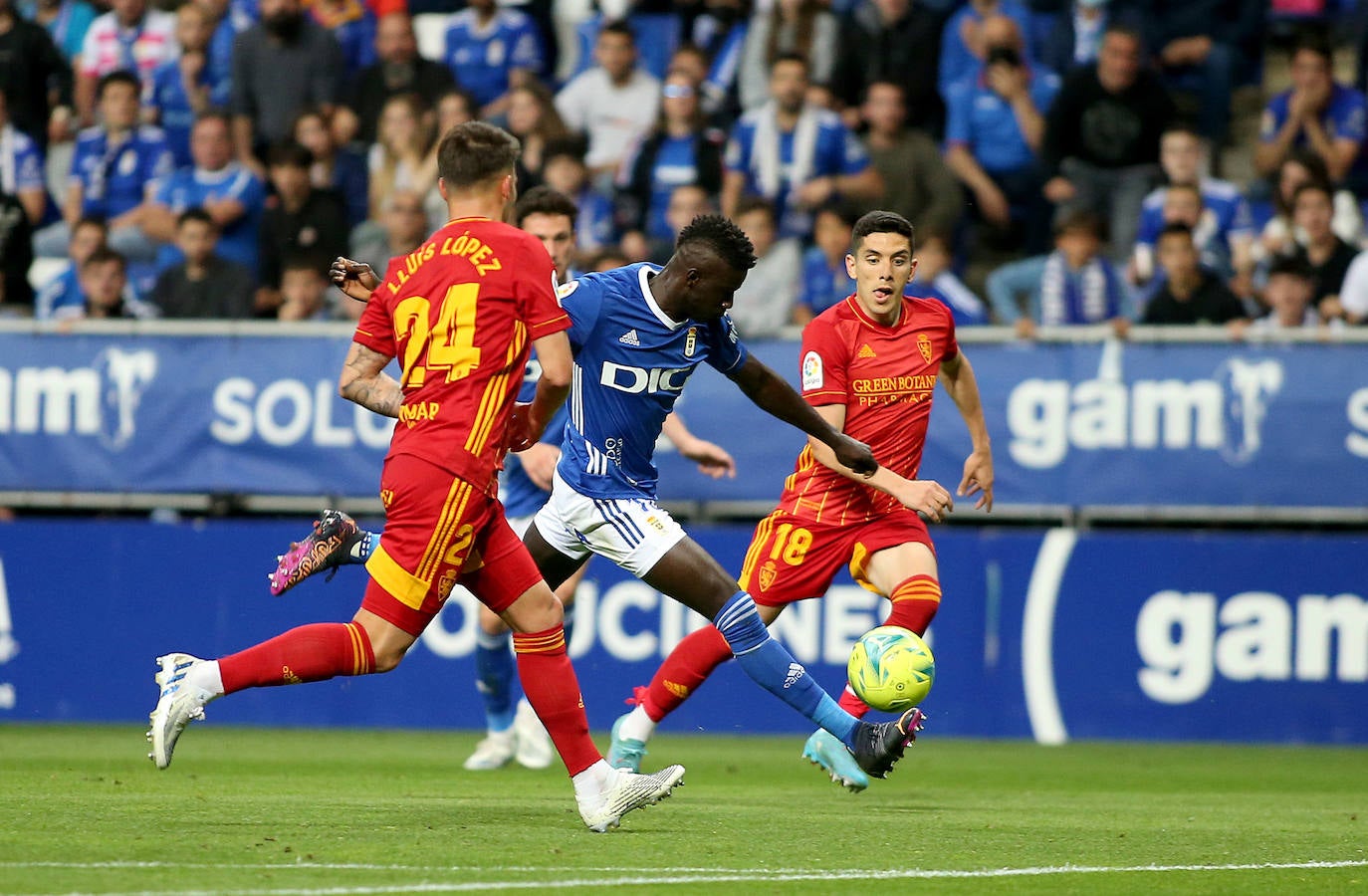 Galería. Las mejores jugadas del Oviedo - Zaragoza